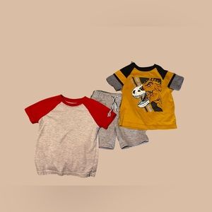 Toddler shirts + short bundle
